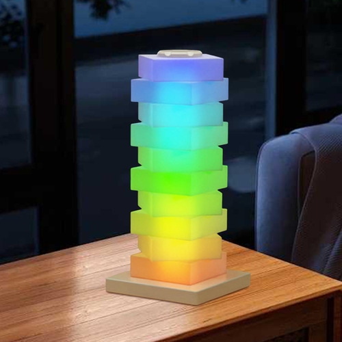 Lámpara De Mesa Con Luz Nocturna Ambiental, Lámpara De