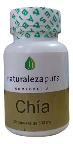 Omega 3 Vegetal Chía X 30 Caps Salud Cardiovascular 