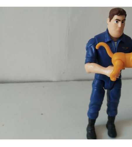 Buzz Light Year Con Gato Sox Figura Mattel Movie 2022 (Usado)