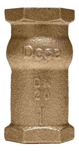 Valvula Retencao Vertical Bronze Disco Fig447 Pn16 1 1/4