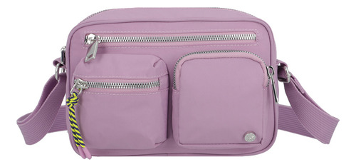 Cartera Cruzada Xtrem Hazel 3xt Lila S Color Morado