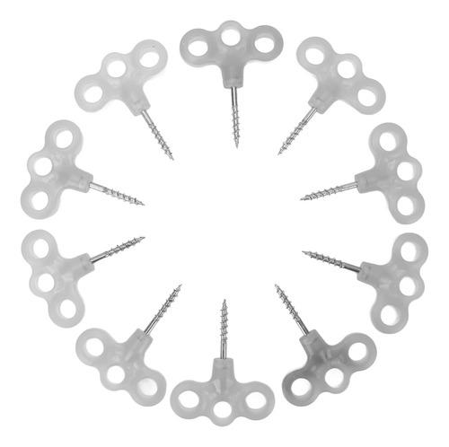 Juego De Estacas Luminosas Para Tienda De Campaña, 10 Unidad