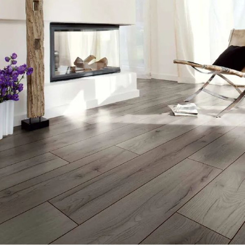 Pisos Flotantes Kronotex 8mm- Con Bisel- Caja 2,70m2 Roble Century Gris