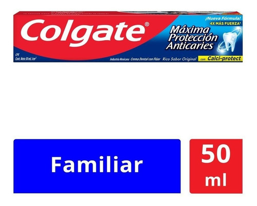 Pasta Dental Colgate Maxima Proteccion Anticaries 50ml