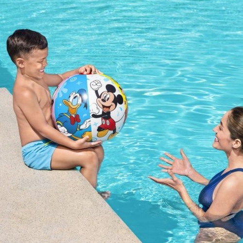 Pelota Inflable De Playa Disney Mickey Y Sus Amigos