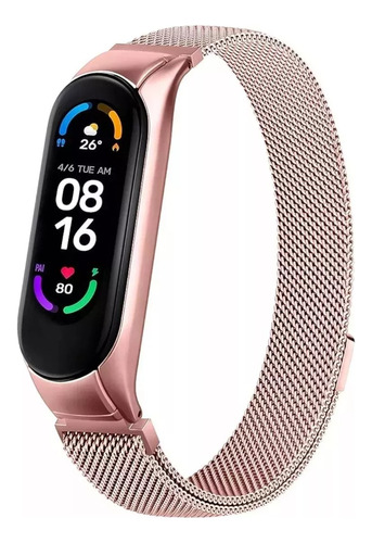 Malla Metálica Tipo Milanese Para Xiaomi Mi Band 7