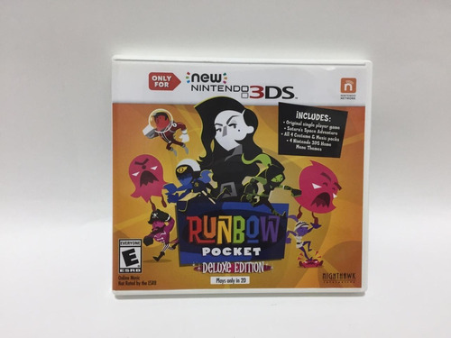 Runbow Pocket Deluxe Edition - New Nintendo 3ds - Cib