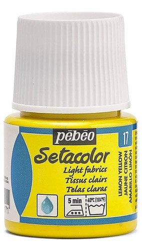 Pebeo Setacolor Tela - 17 Amarillo Limon