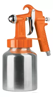 Pistola P/pintor Baja Presion, Naranja 1 Lt, Truper 19000