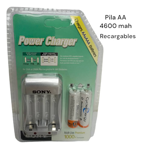 Cargador De Pila Sony 4.600 Mah