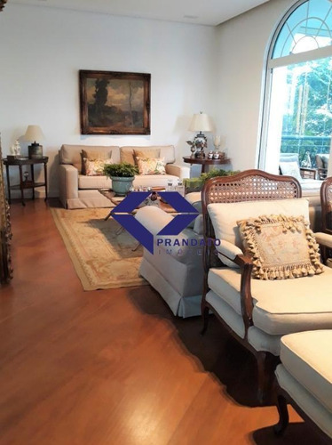 Imagem 8 de 15 de Apartamento Campo Belo Planta Quadrada 3 Suites 4 Vagas 226m² - Ap9373