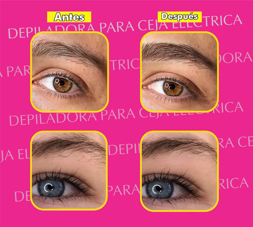 Depiladora Recargable Para Cejas Portátil S-808 Colores