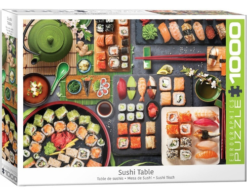 Puzzle 1000 Piezas Sushi Table - Eurographics  