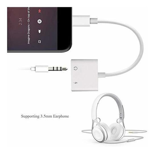 Adaptador De Auriculares Para El iPhone 11 Pro 3.5mm Jack