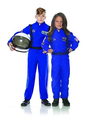 Underwraps Traje De Vuelo De Astronauta Infantil Para Niños