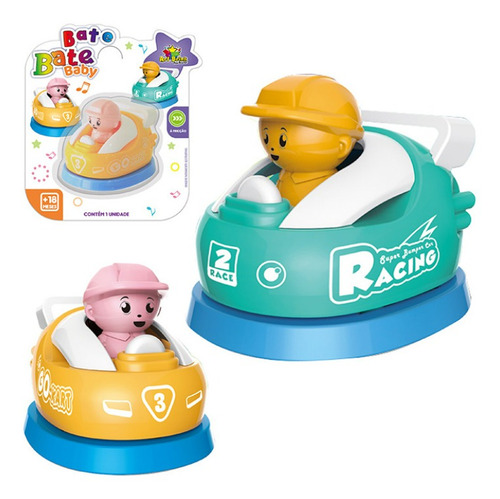 Mini Carrinho Bate Baby Fricção Diversão Para Os Pequenos