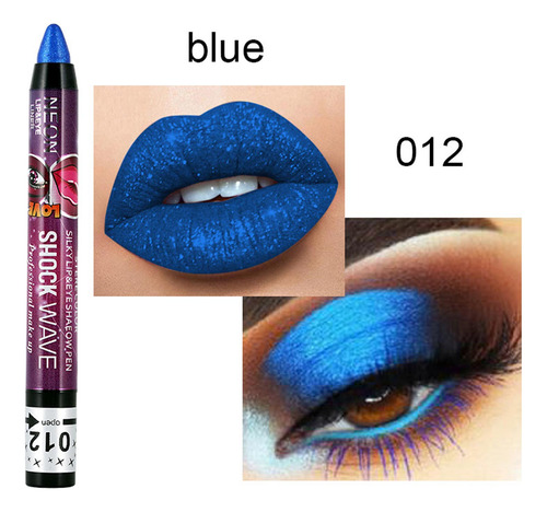 Lápiz Labial Con Lápiz Labial, Barra De Sombras De Ojos, Bri