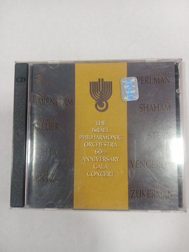 Cd - The Israel Philharmonic Orchestra 60th Aniversary 2 C 