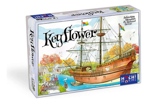 R&d Games Keyflower Juego De Mesa, Multicolor