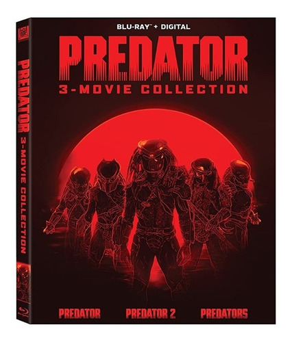 Blu-ray Predator / Depredador 1 & 2 + Predators (2010)