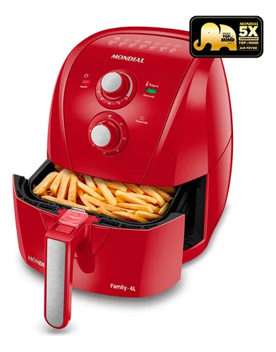 Fritadeira Sem Óleo Air Fryer 4L Mondial 1500W - AFN-40-FR