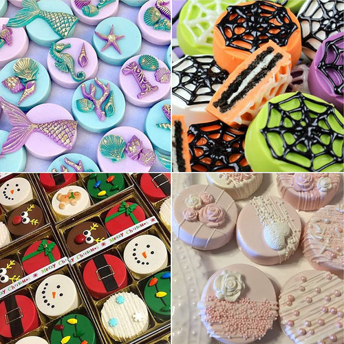 Moldes De Silicona Redondos Para Galletas Y Mini Pasteles