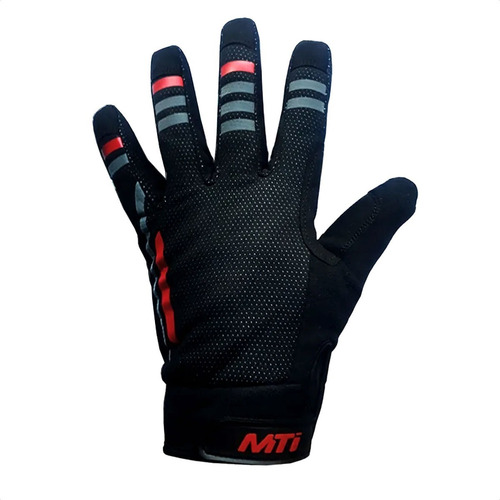 Imagen 2 de 3 de Guantes Para Ciclismo Mti Windstopper Dedos Largos