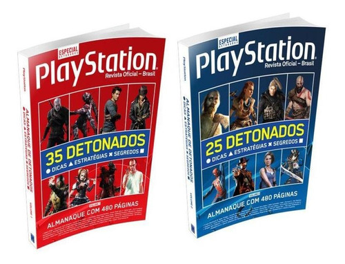 Coleção Almanaque Playstation De Detonados (2 Volumes)