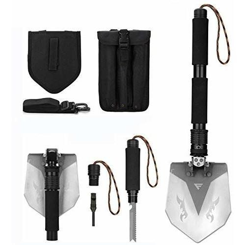 Fivejoy Shovel (rs) Survival Shovel - Multi-purpose 4tvjx