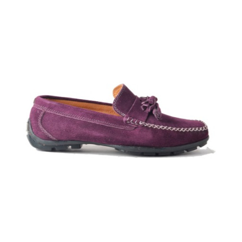 Zapatos Mocasines De Hombre De Gamuzon Till - Ferraro -