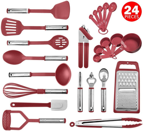 Utensilios De Cocina 24 Piezas De Todo Un Chef Cocina