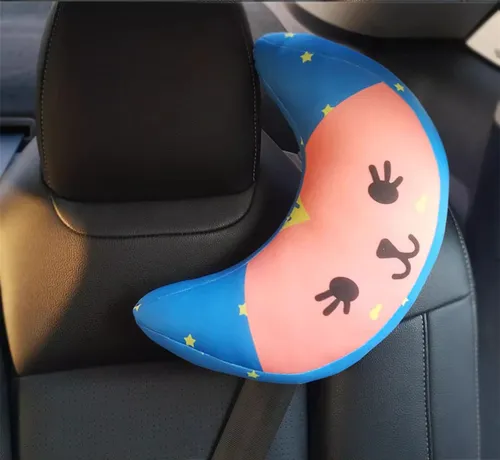 Cojin De Cuello De Viaje Para Asiento De Automovil Para Nino