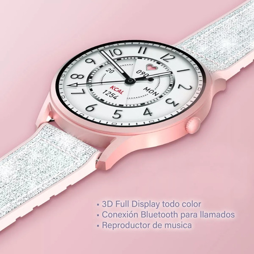 Imagen 7 de 8 de Reloj Kieslect Smartwatch Lady Calling Lora + Film + Malla