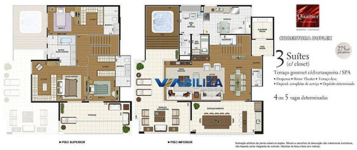 Cobertura À Venda, 275 M² Por R$ 2.100.000,00 - Vila Rosália - Guarulhos/sp - Co0035