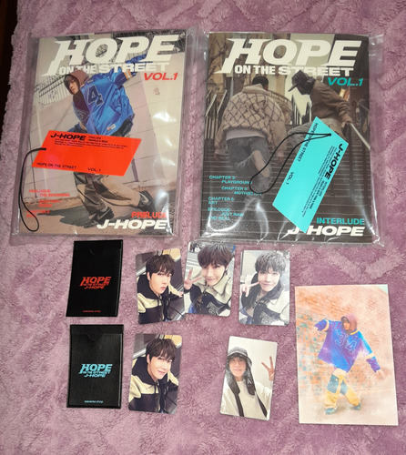 Set Albumes Hope On The Street Vol. 1 J Hope Bts