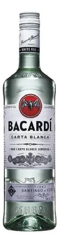 Ron Bacardi Carta Blanca 750ml