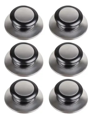 6pcs Olla Resistente Al Calor Tapa Perilla Cocina Utensilios