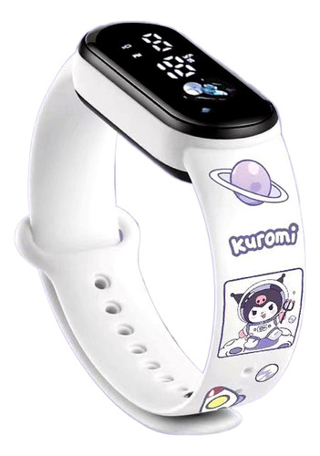 Reloj Digital De Dibujos Animados Impermeable Y Lindo Kuromi