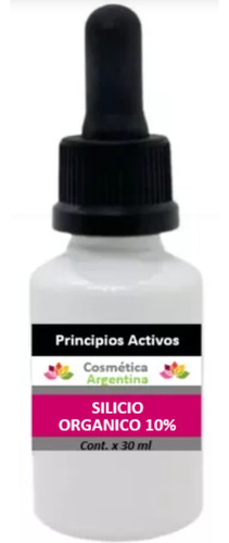 Solucion Silicio Organico Tensor Reafirmante Flacidez 30 Ml