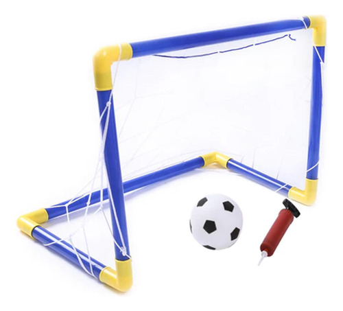 Arco Futbol Infantil Red Con Pelota E Inflador