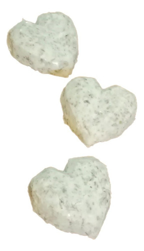 Jabón Artesanal De Avena Suave Exfoliación Pack 3 Corazones