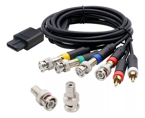 Cable Rgb/rgbs For N64 Sfc Snes Ngc Composite Videoconsolas