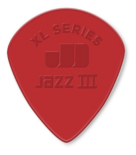 Puas Jim Dunlop 47pxln Nylon Jazz Iii Xl Pack X6 Color Rojo Tamaño Mediano