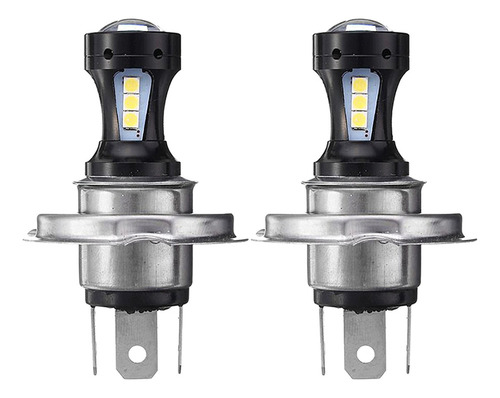 2pcs H4 Led Niebla Led Faro Lámpara 6000k Coche