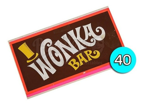 Kit 40 Chocolates Wonka