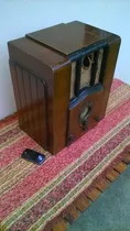 Comprar Antigua Radio Valvular Broadcasting Short Wave Stations Leer