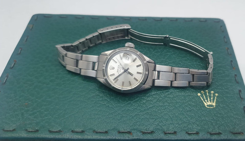 Rolex Para Dama Original No Omega Cartier Chopard Bvlgari. Acero. Acero. Plateado. (Usado)