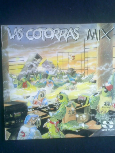 Lp. Las Cotorras Mix. 1987. Vinilo. Acetato.