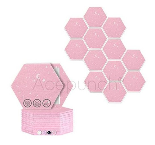 Estudio De Grabación, Esp Acepunch 12 Piezas Starry Hexagon 