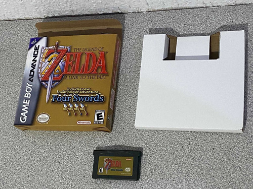 Zelda A Link To The Past Juego Original (en Caja Custom) Gba